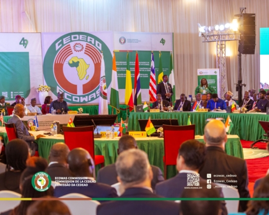 Battered ECOWAS applies cosmetic make-up